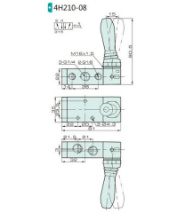 Jelpc 1/4-5/2 Kol-Kol Valf 4H210-08
