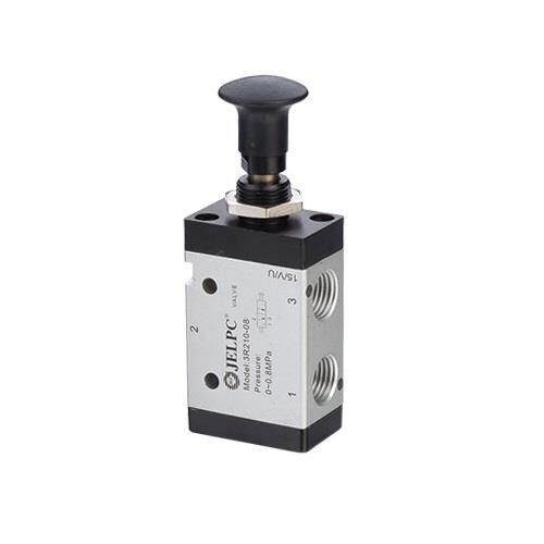 Jelpc 1/4-3/2 Düğme-Düğme Valf 3R210-08