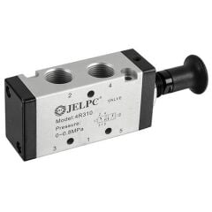 Jelpc 1/4-5/2 Düğme-Düğme Valf 4R310-08