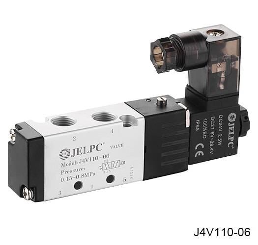 Jelpc 1/8-5/2 Bobin-Yay Valf 4V110-06