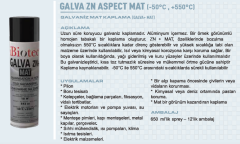 MMCC İbiotec Gazva Zn Aspect Mat Galvaniz Mat Kapl