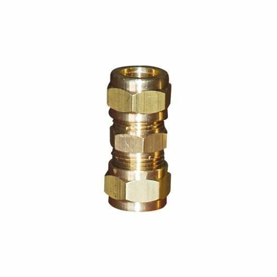 Sarı Pirinç 6mm Yüksük Nipel