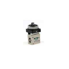 TPC DM330 1/4-3/2 Çevirmeli Buton Valf