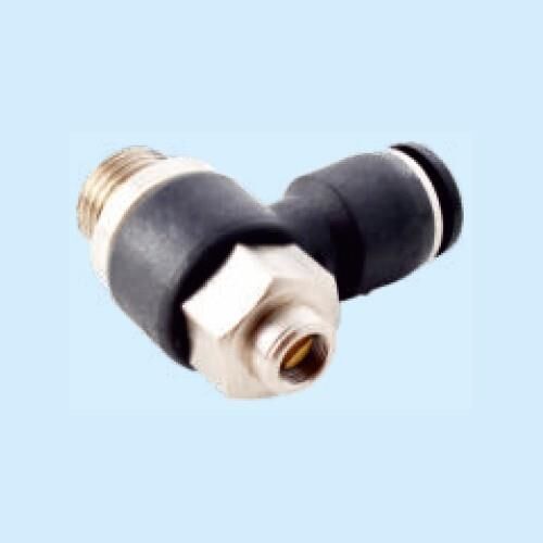 1/4-04 T.vida Baş Dirsek HızAyar Pnömatik Fittings