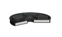 Kastaş 20x6x5,5 Tek Etkili Piston Keçesi K55