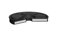 Kastaş 20x6x5,5 Tek Etkili Piston Keçesi K55