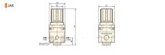 Jelpc 1/2 Regülatör+Manometre JAR4000