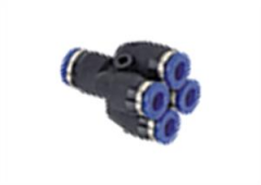 1/2-08 4 lü Erkek Dağıtıcı Pnömatik Fittings