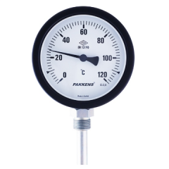Pakkens 100x500 30cm Alt Çıkış Termometre