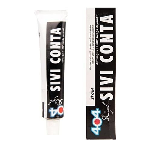 404 Siyah Sıvı Conta 80gr