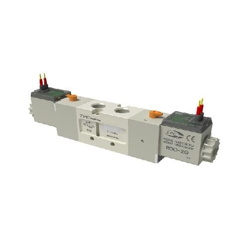 TPC RDS3430 1/8-5/3 Bobin-Bobin Açık Merkez Valf