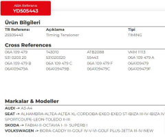 ABA 25505443 Gergi Rulmanı