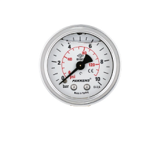 Pakkens 50x02,5 Gliserin Arkadan Çıkışlı Manometre