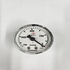 Pakkens 50x760 Kuru Arka Çıkışlı Vakummetre