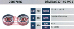 ABA 25007026 Gergi Rulmanı