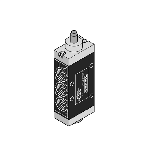 Kuhnke 760232141 1/8 5-2 Pim-Yay Valf