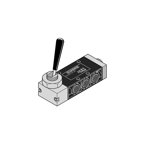 Kuhnke 760232540 1/8 5-2 Kol-Kol Valf