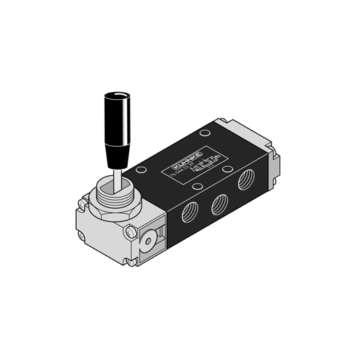 Kuhnke 760242539 1/8 5-3 Kol-Kol Valf