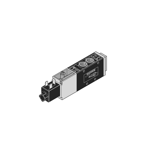 Kuhnke 761279200 1/8 5-2 Bobin-Bobin Valf
