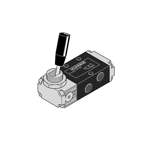 Kuhnke 761422521 1/4-3-2 Kol-Yay Valf