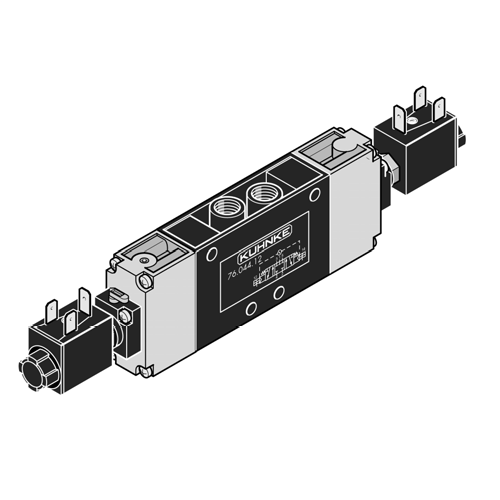 Kuhnke 761441200 1/4 5-3 Bobin-Bobin KM Valf
