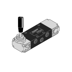 Kuhnke 761442538 1/4 5-3 Kol-Kol Valf