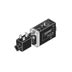 Kuhnke 761460100 1/4 3-2 Bobin-Yay NC Valf