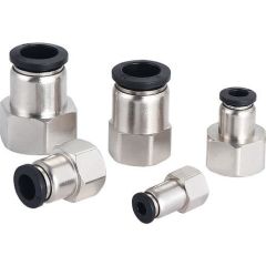 M5-06 Dişi Düz Rekor Pnömatik Fittings