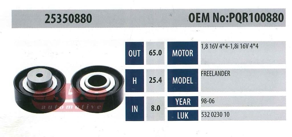 ABA 25350880 Gergi Rulmanı