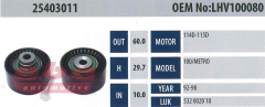 ABA 25403011 Gergi Rulmanı