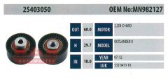 ABA 25403050 Gergi Rulmanı