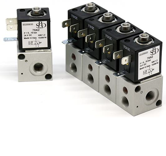 Kuhnke 78A2 1/8 3-2 24V DC Popet Valf