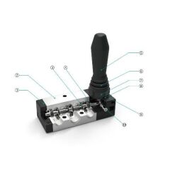 Jelpc 1/4-3/2 Kol-Kol Valf 3H310-08