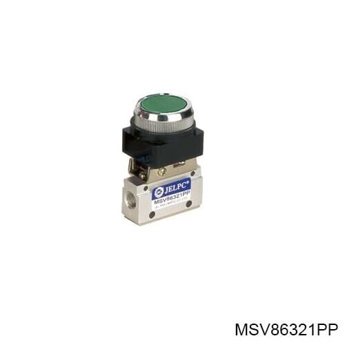 Jelpc 1/8-3/2 Butonlu Valf MSV86321-PP