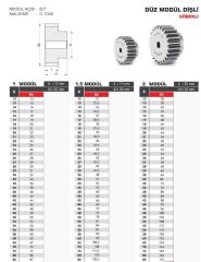 Hassel 1 Modül 60 Diş Göbeksiz