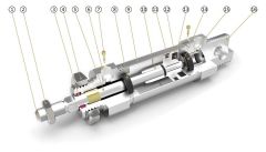 Jelpc 40x200 DSN Pnömatik Piston
