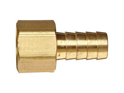 Sarı Pirinç 1/4-08 Dişi Hortum Rekoru