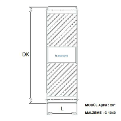 Hassel 2 Modül 70 Diş Göbeksiz