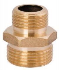 Sarı Pirinç 1/8-1/4 Orantılı Nipel