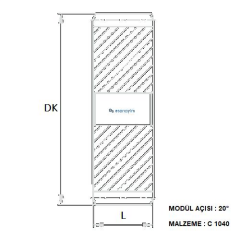 Hassel 6 Modül 20 Diş Göbeksiz