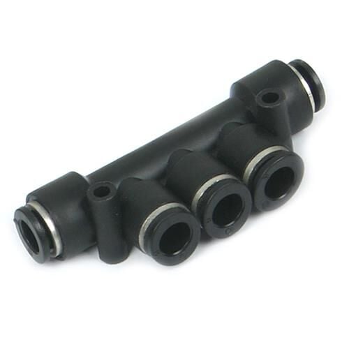 8mm Çoklu Hortum Dağıtıcı Pnömatik Fittings