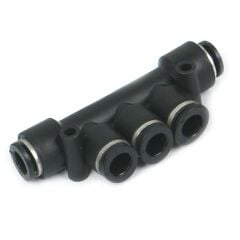 8mm Çoklu Hortum Dağıtıcı Pnömatik Fittings
