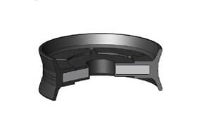 Kastaş 125x20x30 Pnömatik Piston Keçesi K25