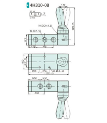 Jelpc 1/4-5/2 Kol-Kol Valf 4H310-08