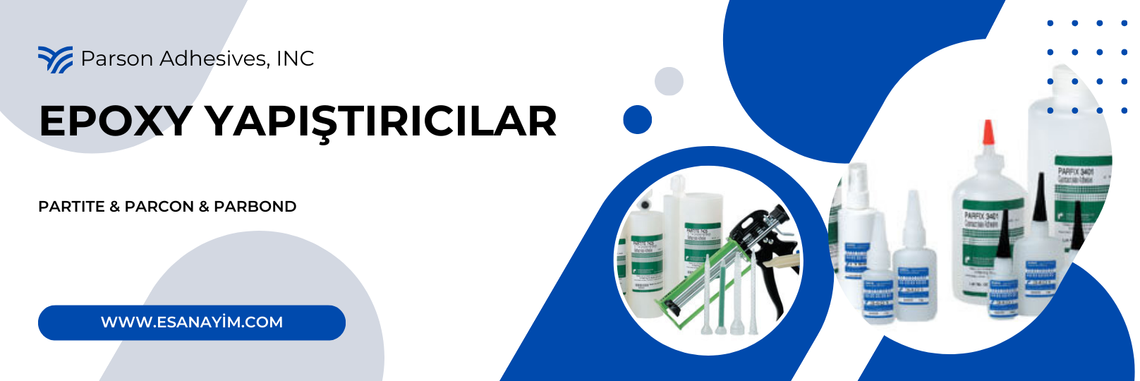 Sonlok Parpond Parfix Epoxy Yapıştırıcılar